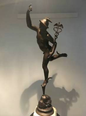 Bronze Sculpture of Mercury